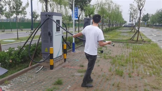 DC Fast Charger Cable Management System Ratchet Auto Lock Retractor CHAdeMO JAE CCS 150KW Level 3 EV Charging Cable Retractor