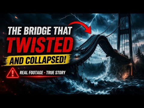 The Most Terrifying Bridge Failure Ever Caught on Camera