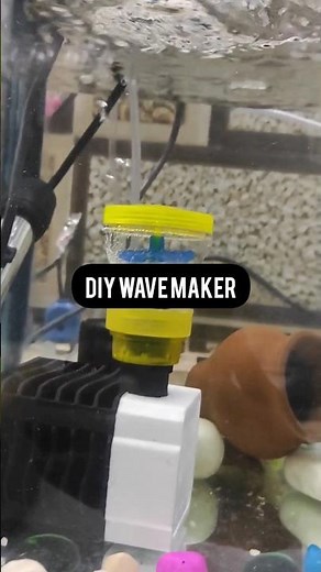 how to make diy wave maker at home #aquarium #ytshorts #wavemaker #diy #trending #viral #fishlover