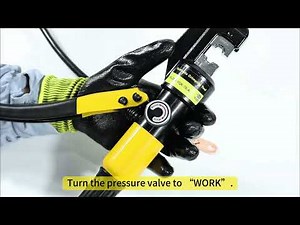 Quick Start & Tips | YUZES Hydraulic Crimping & Wire Rope Swaging Tool