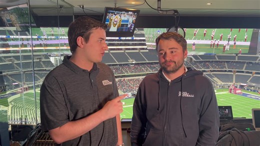 Dave Campbell’s Texan Live Halftime Report w/Gavin Moritz & Trevor Bullard 2A-D1 State Championship: Hawley 34, Refugio 13 at half #txhsfb | #UILState | Dave Campbell's Texas Football
