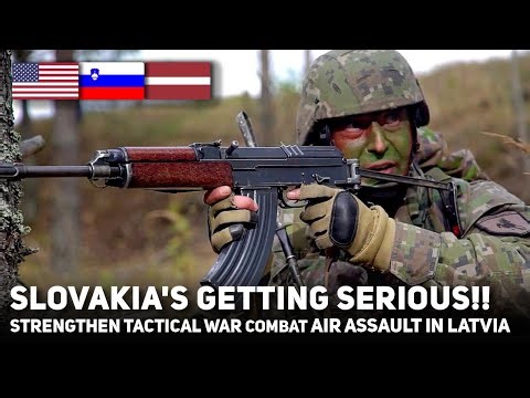 Ready for Russia! The Slovak Armed Forces Conduct an Epic Tactical Air Assault Combat in Latvia