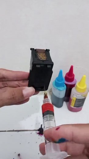Cara Isi Tinta Printer Warna Canon IP 2770