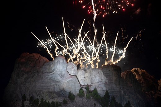 Mount Rushmore fireworks on deck for next summer