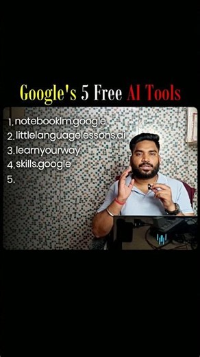 Google Ke 5 FREE AI Tools Jo Aapko Zarur Try Karne Chahiye!