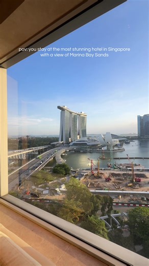 📍 The Ritz-Carlton - Millenia Singapore, Singapore This may be one of the fanciest hotels I’ve ever stayed at! During our time at Singapore, we splurged a little and stayed at @The Ritz-Carlton ! The hotel is absolutely stunning, with beautiful art installations and architecture. We even got a room with a view of Marina Bay Sands , so we could watch the water fountain show at night in the comfort of our hotel! #singapore #hotel #marinabaysands #ritzcarlton #luxuryhotel