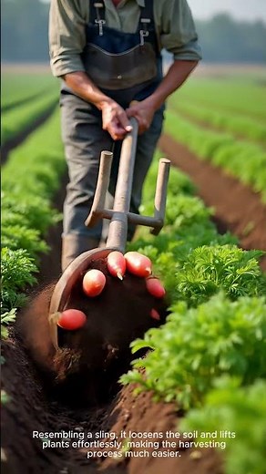 This Ancient Farming Tool Makes Root Harvesting 10X FASTER!