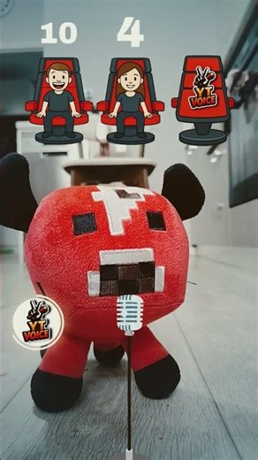 red cow from Minecraft #funny #butifyoucloseyoureyes