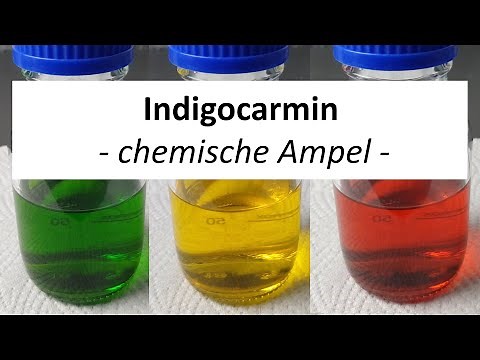 Chemische Ampel - Redoxindikator Indigocarmin