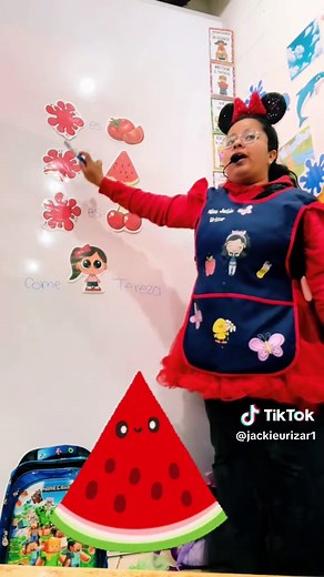 El color rojo: Ideas creativas para preprimaria