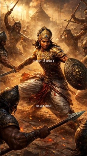 Arambh hai prachand🏹 #trending #mahabharat