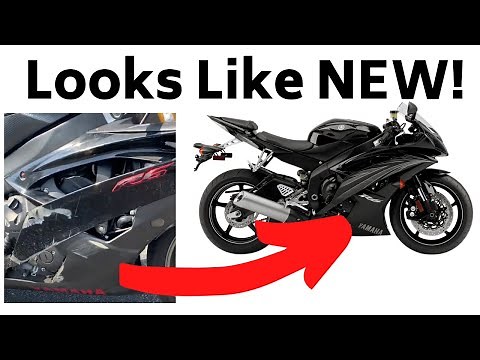 How To Replace Sport Bike Fairings Step By Step Tutorial [] New Fairing Kit Installation DIY