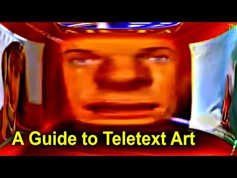 Presentation: A Guide to Teletext Art w/guest Steve Horsley (Blockdown Party, April 2020)