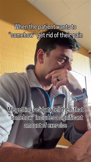 Many patients want “this one trick” that will somehow take away their issue. The reality is that it takes work and my portion is only part of the battle. #physician #pmr #docswholift #backpaintreatment #themskdoc