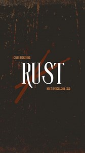 FREE Solo (But not for long!) Download “RUST” by @cpickering at the link in bio until July 20th. This solo is super fun and uses a collection of Black Swamp instruments and some found objects as well. Don’t miss out on your chance to download for free! #blackswamppercussion #multipercussion #percussion #percussionist #drummer | Black Swamp Percussion