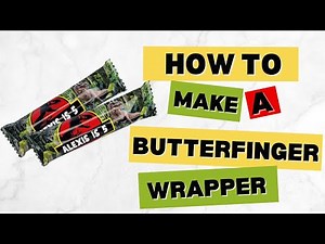 How To Make A Candy Bar Wrapper For A Kids Party | DIY Party Favors