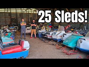 There's NO WAY We Got This LUCKY - 25 Vintage Sled Haul!