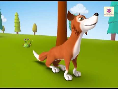 The Fox and the Crow | A 3D English Story for Children | Periwinkle | Story 9