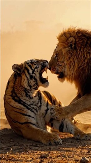 Tiger vs Lion Fight 🐅🦁 | Epic Animal Battle! Shocking Winner Revealed !😱🔥 #TigerAttack #LionAttack