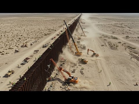 2025 Border Wall Progress U.S Construction Surges Into High Gear