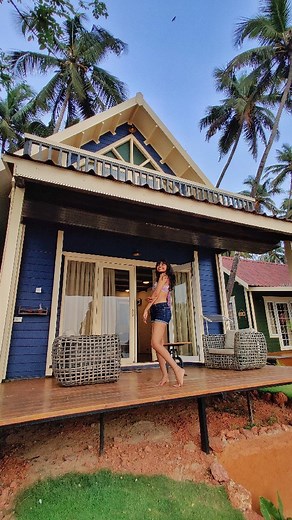 Jim Dias | Goan 🇮🇳 | Resort on a beach in Goa 🏠- Ark comforts @arkcomforts 📌 Palolem Goa @kanika_1122 @jimandkanika #goa #beachresort #indiatourismplaces | Instagram