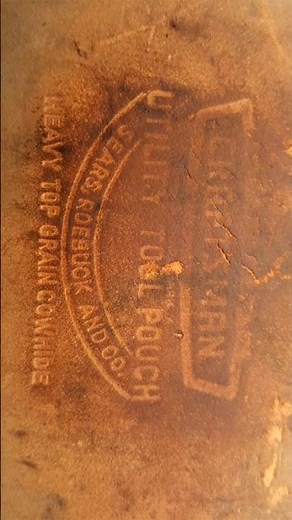 Vintage Craftsman Tool Belt And Stanley Plane Parts