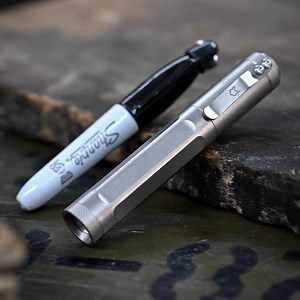 Titanium Sharpie Mini Caddy – Personalized Magnetic EDC Pen Case - Etsy