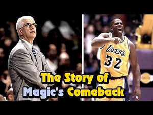 The Untold Story of Magic Johnson's 1996 Comeback Season
