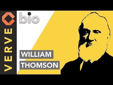 William Thomson, also known as Lord Kelvin, was a pioneer of thermodynamics and the creator of th...