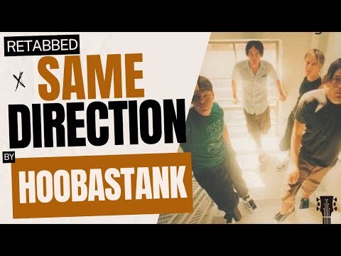 Hoobastank – Same Direction | Guitar Tab | Guitar Tutorial | Easy Song