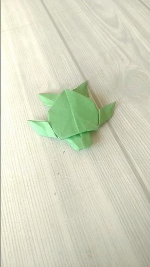 TURTLE ORIGAMI| HOW TO MAKE A TURTLE CRAFT| TUTORIAL| STEP BY STEP FOLDING | ARTWORK