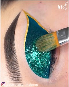 1.2M views · 6.8K reactions | Emerald green eye makeup look! | MetDaan Makeup | Facebook