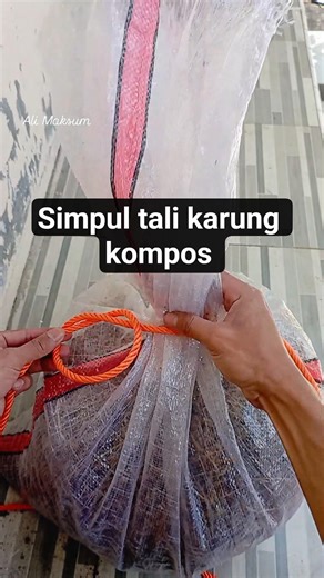 simpul tali karung kompos #simpul #karungkompos #berkebun