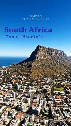 Cape Town from Above 🇿🇦 | The Majesty of Table Mountain