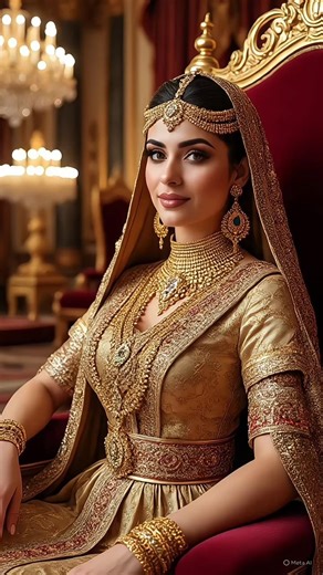 Why do Dubai sheikhs wear gold dresses for their wives?......#shortvideo #youtubeshorts