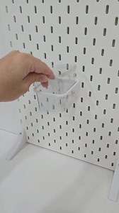 Ikea Pegboard / SKADIS - Clear Container Holder - Etsy