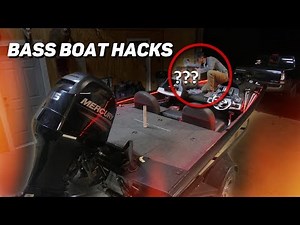 Bass Boat MODS! (MUST SEE - Easy, Cheap, DIY)