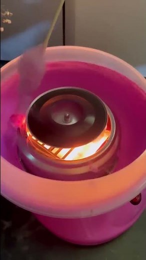 Testing A COTTON CANDY MACHINE From Amazon🍭 #amazonfinds #shorts #ashortaday
