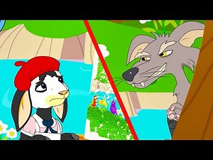 Le Loup et les Sept Chevreaux - Artiste la Chèvre - Chef-d'œuvre | Contes & Histoires