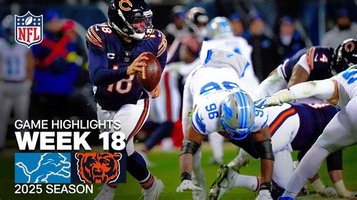 Lions vs. Bears highlights Week 18