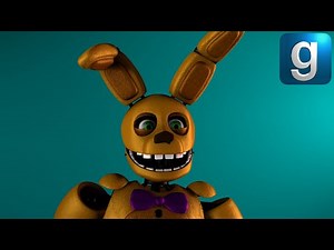 Gmod FNAF | Review | Brand New Killer Age Redux Spring Bonnie Pill Pack!