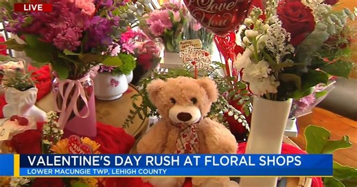 Local florists gear up for Valentine's Day rush