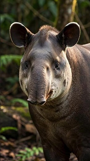 THE TAPIR: The Giant Gardener of the Forests!#animal #science #nature #wild #forest