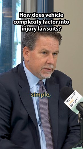 McCune Law Group attorney David Wright explains how auto liability and personal injury cases have become more complex as vehicles integrate more technology and automated elements. #podcast #caraccident #CarAccidentLawyer #CarAccidentHelp #tesla #lawyer #lawyersoftiktok #lawyersofinstagram #legal #LegalSupport #legalhelp | McCune Law Group | Facebook