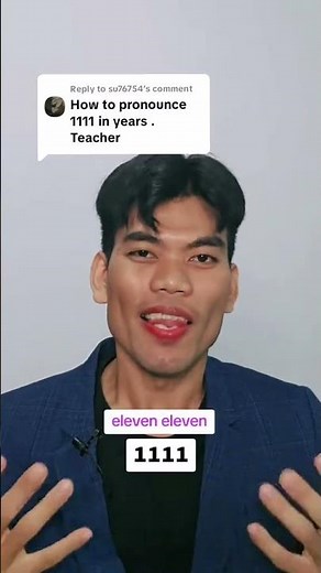 How to say the year 1111 in English #englishlearningclass #learnenglish #englishmastery