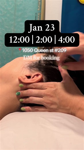 Japanese Head Massage and Lomilomi Healing Sessions