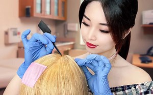 tingting助眠 角色扮演 学校护士做检查
