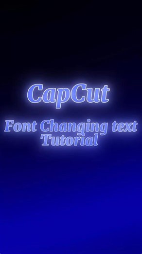 Changing Font Text Animation in CapCut 💀🔥 Viral Tutorial #capcut #textanimation #shorts