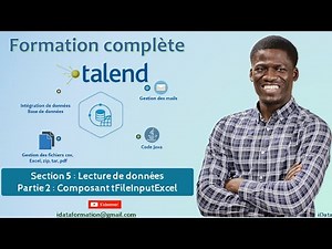 Reading an Excel file (tFileInputExcel component) – Talend Data Integration #11