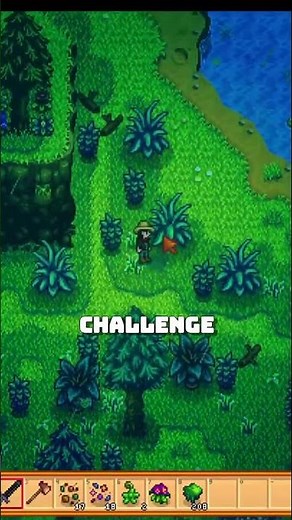 Unlocking Challenge Bait in Stardew Valley! #shorts